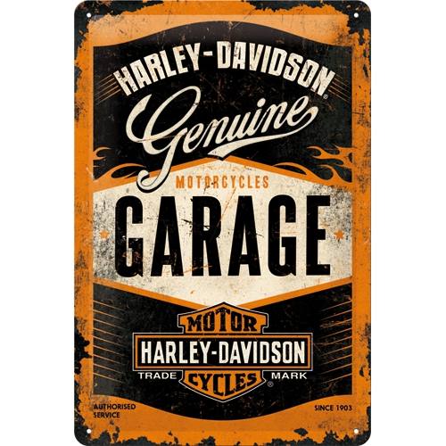 Harley Davidson Garage – Metallschild 20×30 cm