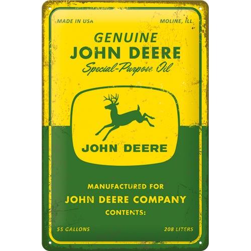 John Deere – Special Purpose Oil – Metallschild 20×30 cm